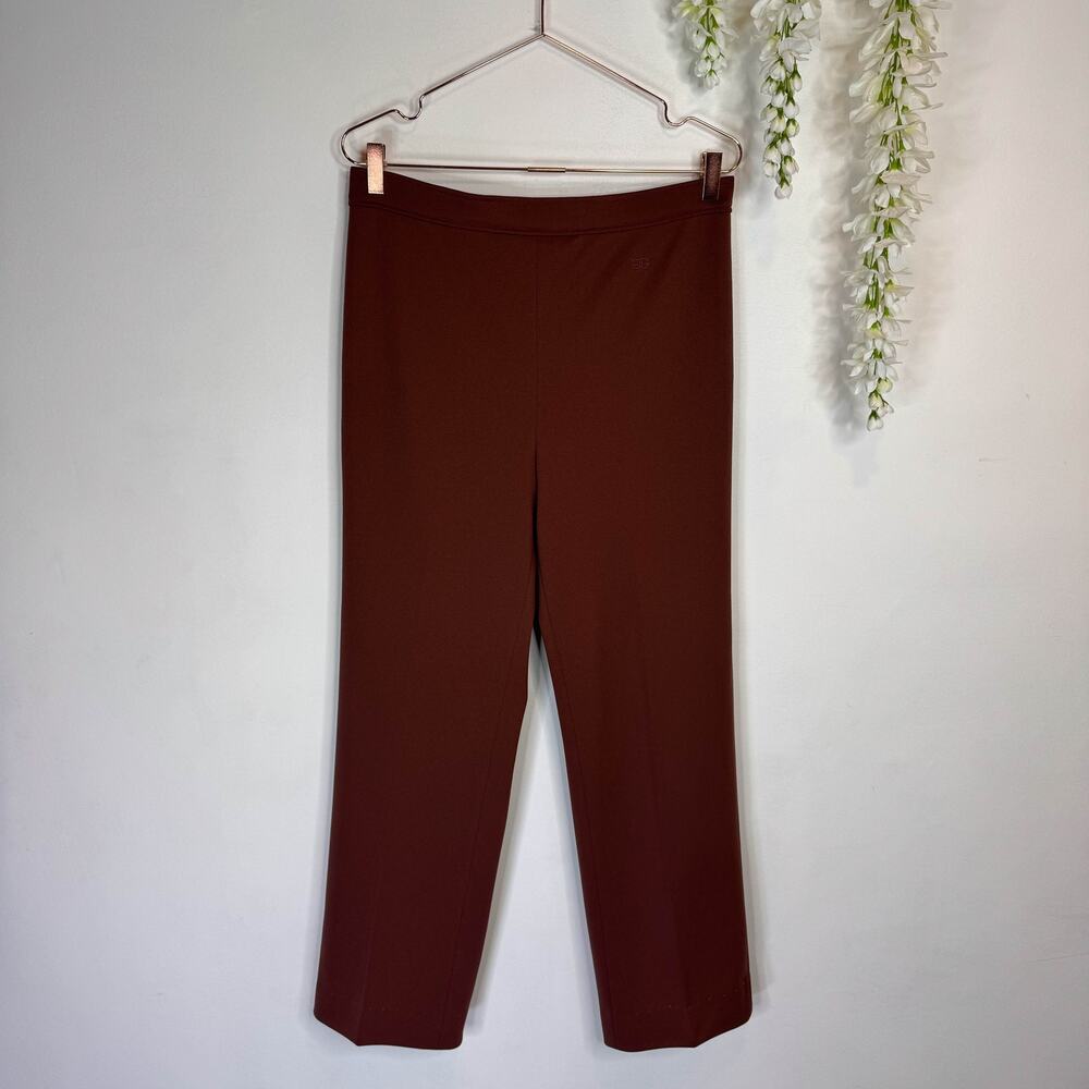GIVENCHY SPORT vintage lounge pants union made 70s 80s straight leg brown